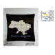 Подушка декоративна для вишивання бісером (комплект) (Код:ДНП138)