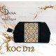 Барви пращурів. Косметичка з екошкіри під вишивку бісером (Код:КОС D12еко)
