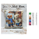 Подушка декоративна для вишивання бісером (комплект) (Код:SBP371)