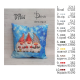 Подушка декоративна для вишивання бісером (комплект) (Код:ДНП56)