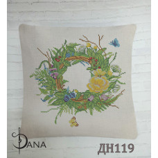 Подушка декоративна для вишивки бісером (комплект) (Код:ДНП119)