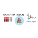 Пошита ялинкова прикраса під вишивку бісером (Код:3654П4)
