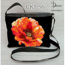 Пошита сумка під вишивку бісером з екошкіри (Код:СК1-56)