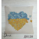 Наволочка під вишивку бісером (Код:ДНП128)