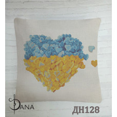 Подушка декоративна для вишивки бісером (комплект) (Код:ДНП128)