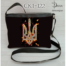 Пошита сумка під вишивку бісером з екошкіри (Код:СК1-122)