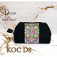 Скарб традицій. Пошита косметичка з екошкіри під бісер (Код:КОС D8еко)