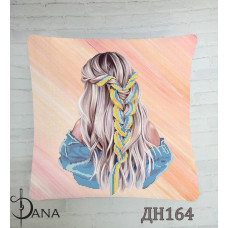 Подушка декоративна для вишивання бісером (комплект) (Код:ДНП164)