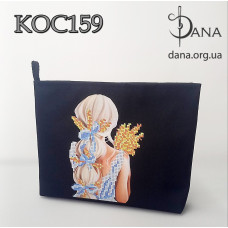 Польові мрії. Готова косметичка під вишивку бісером (Код:КОС159)