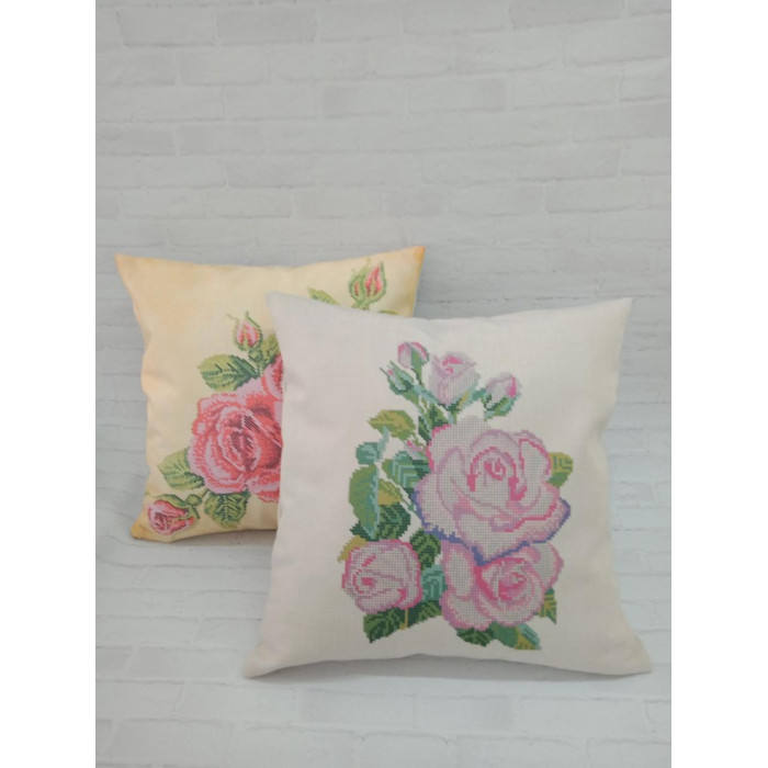 Подушка декоративна з принтом (комплект) (Код:ДН66print)