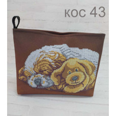Солодкі сни. Готова косметичка під вишивання бісером (Код:КОС43)