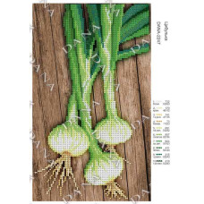 Цибулька. Заготовка для вишивання бісером (Код:2447)