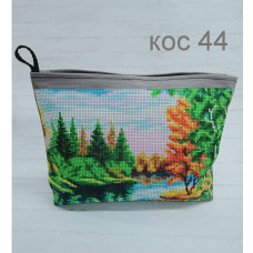 Осінь біля озера. Косметичка для вишивки (Код:КОС44)