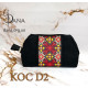 Карпатський узор. Косметичка з оксфорду для вишивання бісером (Код:КОС D2окс)