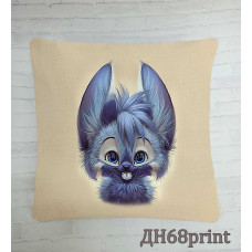Подушка декоративна з принтом (комплект) (Код:ДН68print)