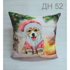 Декоративна подушка для вишивки бісером (комплект) (Код:ДНП52)