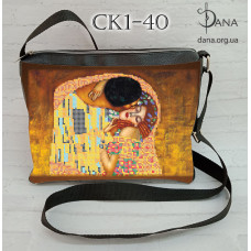 Пошита сумка під вишивку бісером з екошкіри (Код:СК1-40)