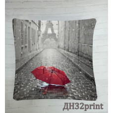 Подушка декоративна з принтом (комплект) (Код:ДН32print)