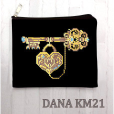 Ключ кохання. Косметичка під вишивку (Код:КМ21)