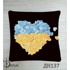 Подушка декоративна для вишивання бісером (комплект) (Код:ДНП137)