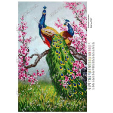 Райські пташки. Схема для бісеру (Код:3367)