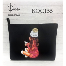 Зимова тиша. Пошита косметичка під вишивання бісером (Код:КОС155)